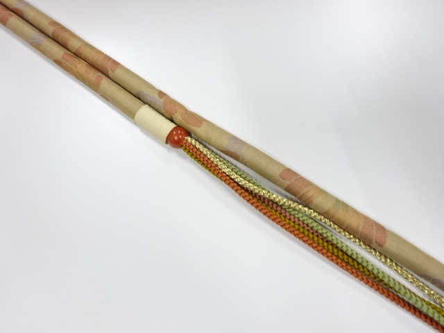 未使用品　正絹　撚り房　丸くげ